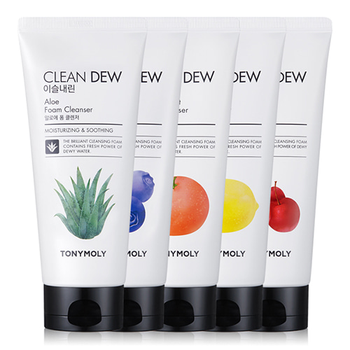 TONYMOLY Clean Dew Foam Cleanser 180ml 1 TONYMOLY Clean Dew Foam Cleanser 180ml