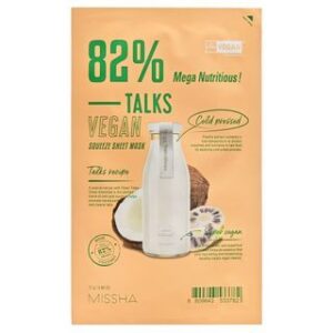 MISSHA - Talks Vegan Squeeze Sheet Mask - 7 Types Mega Nutritious