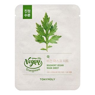 TONYMOLY - Truegreen Vegan Mask Sheet - 5 Types Mugwort 1 TONYMOLY - Truegreen Vegan Mask Sheet - 5 Types Mugwort