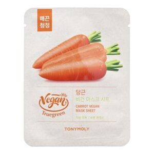 TONYMOLY - Truegreen Vegan Mask Sheet - 5 Types Carrot